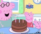 С днем рождения Peppa Свинья